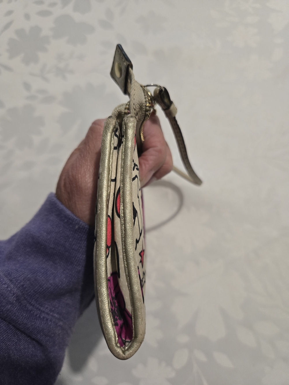 Coach Poppy Kyra Floral Print Wallet - Picture 10 of 13